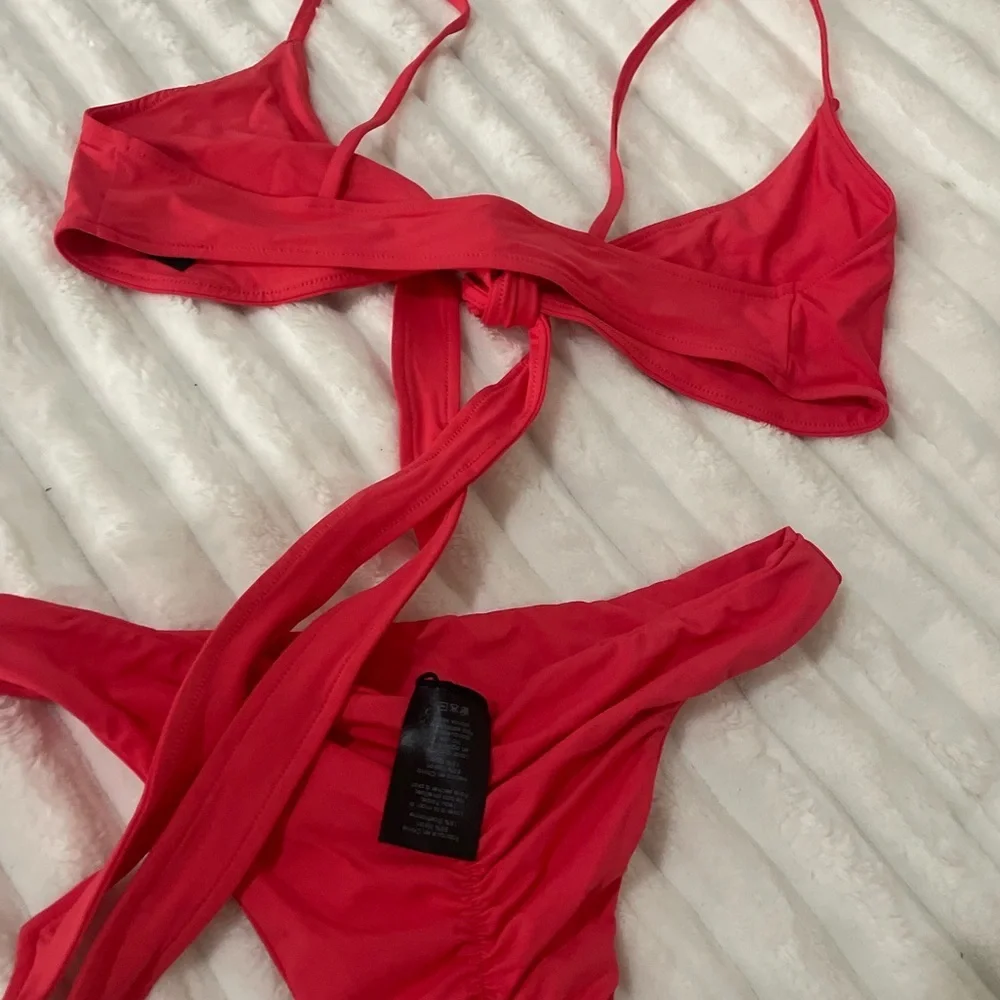 kikiRio Women's Red Intimate Set swin